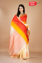 OFF WHITE ARNI SILK SAREE