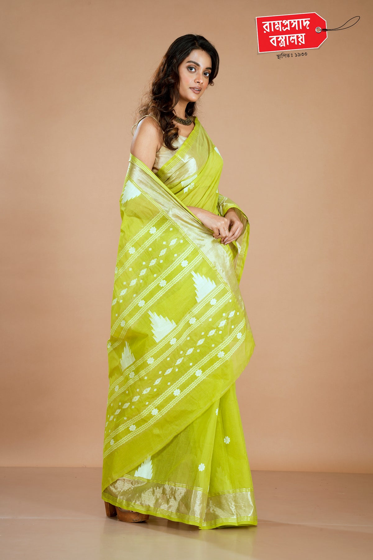 YELLOW TAANT SAREE