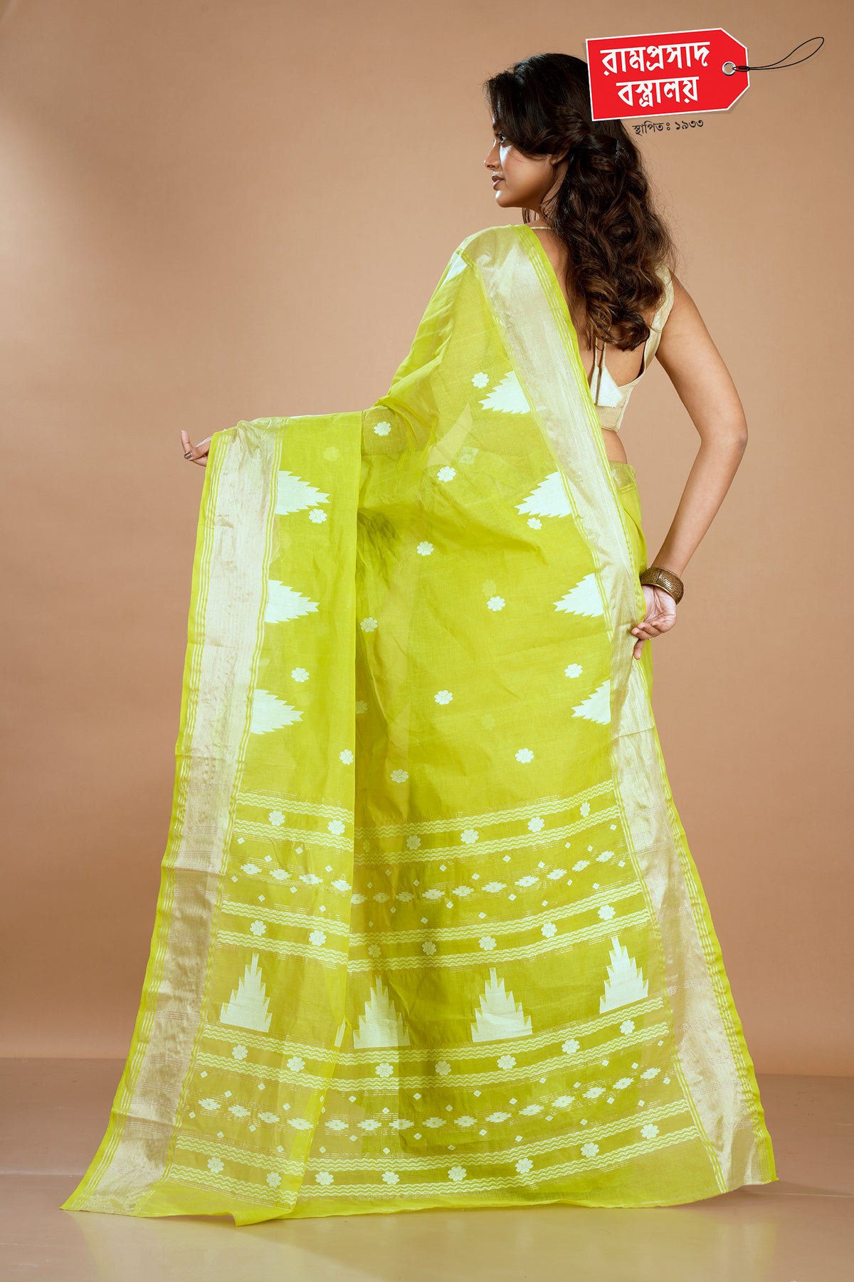 YELLOW TAANT SAREE
