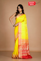 YELLOW COIMBATORE SILK SAREE