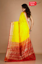 YELLOW COIMBATORE SILK SAREE