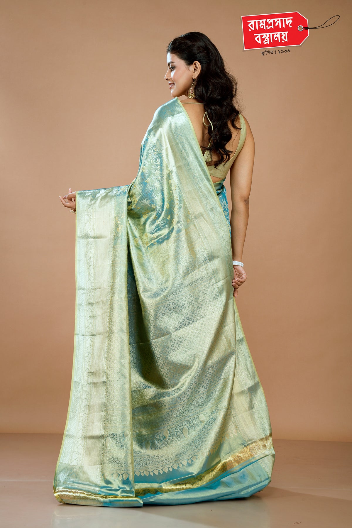 GREEN KANJIVARAM SAREE