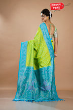 PISTA KOTKI SILK SAREE