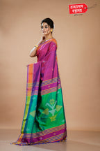 MAGENTA KALAKHETRA SAREE