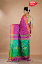 MAGENTA KALAKHETRA SAREE
