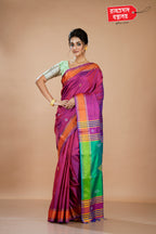 MAGENTA KALAKHETRA SAREE