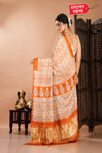 MUSTARD MODAL SAREE