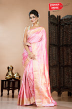 PINK KANJIVARAM SAREE