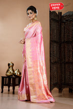 PINK KANJIVARAM SAREE