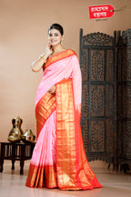 PINK GADWAL SAREE