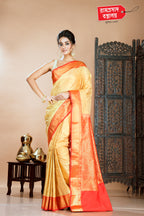 GOLDEN GADWAL SAREE