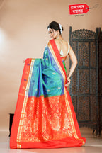 GREEN KANJIVARAM SAREE