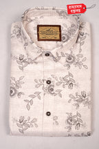 CREAM COTTON SHIRT