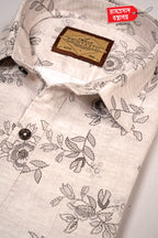 CREAM COTTON SHIRT
