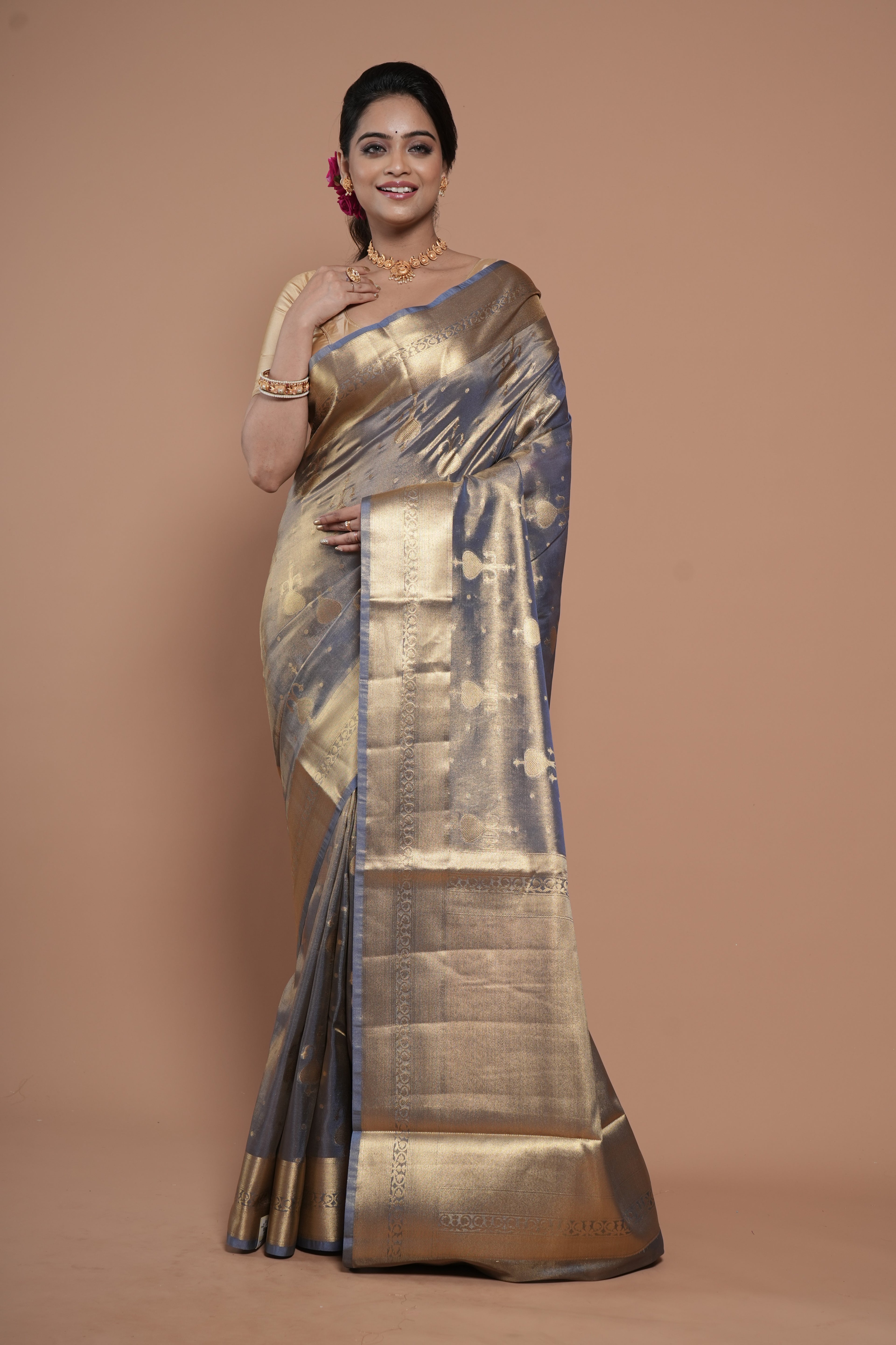Tissue Silk (Semi) Saree
