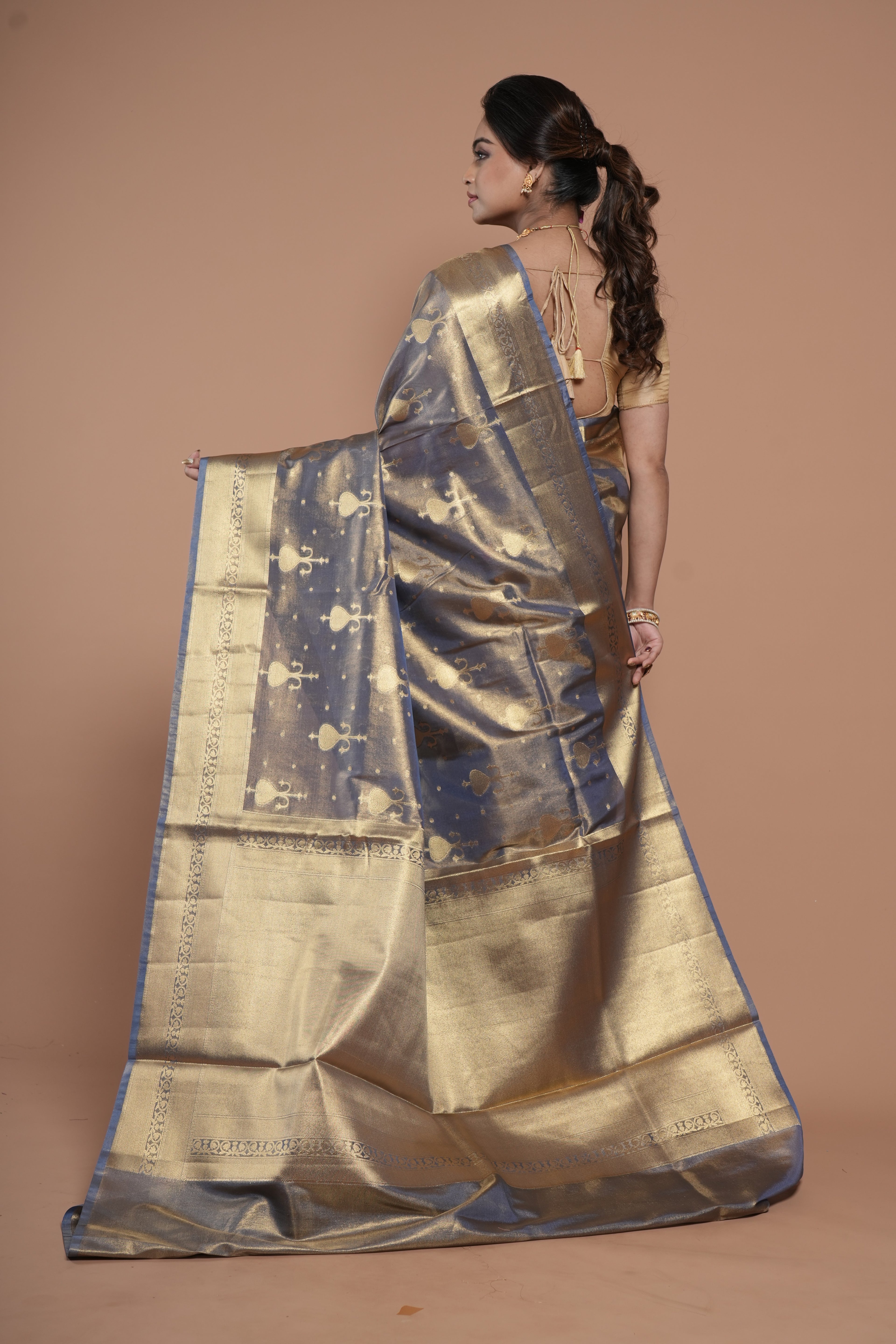 Tissue Silk (Semi) Saree