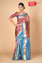 PURPLE KANJIVARAM SILK SAREE