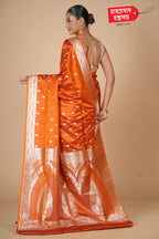 MUSTARD SEMI KATAN SILK SAREE